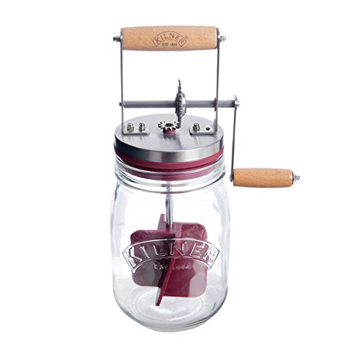 Image - Kilner Essential Home Butter Churner / Maker, 500ml, Clear