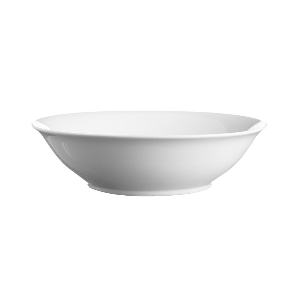 Price and Kensington Simplicity Porcelain  Veg Bowl, 23 cm, White