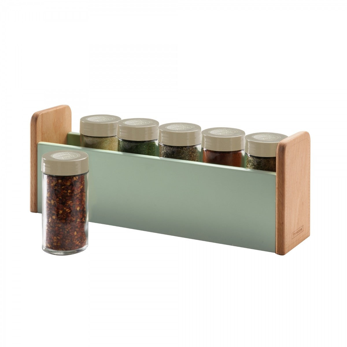 Image - Typhoon Vintage Americana Spice Rack, Blue