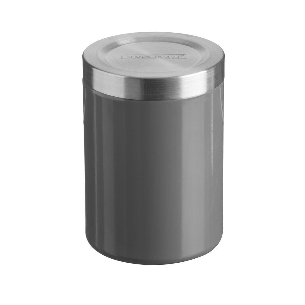 Image - Typhoon Hudson Grey Stacking Storage Canister 15cm, Grey