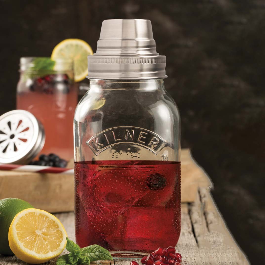 Image - Kilner Cocktail Shaker, 1L, Transparent