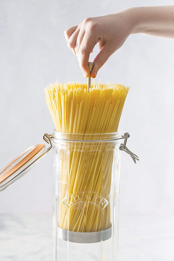 Image - Kilner Facetted Spaghetti Dispenser 2.2 Litre Gift Box