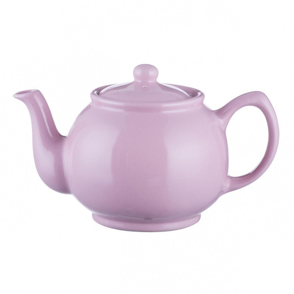 Price & Kensington 6cup Stoneware Teapot, 1100ml, Pastel Pink