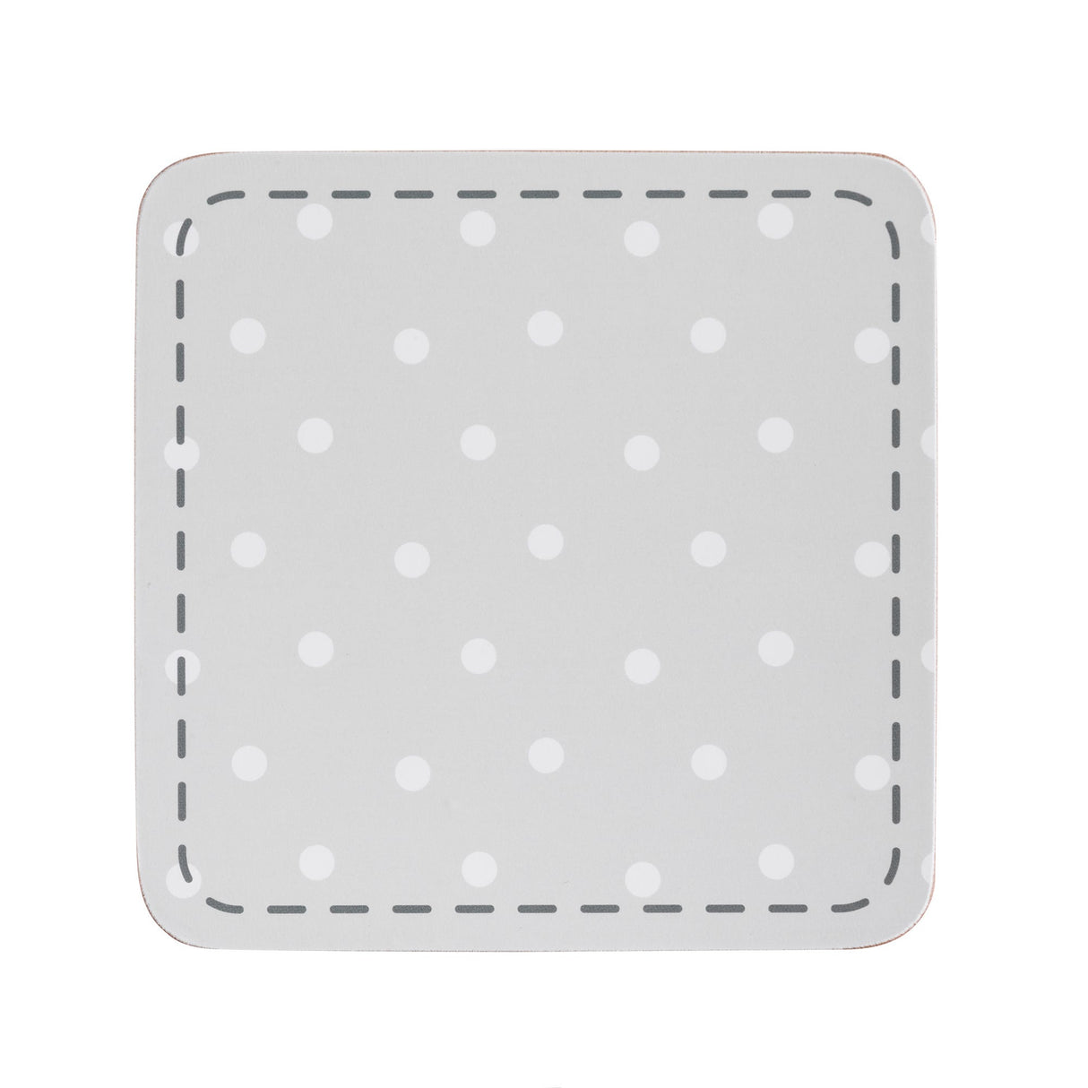 Image - Price & Kensington Madison Set 4 Coasters, White