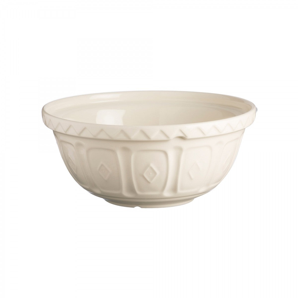 Mason Cash Colour Mix S24 Mixing Bowl, 24cm, Cream