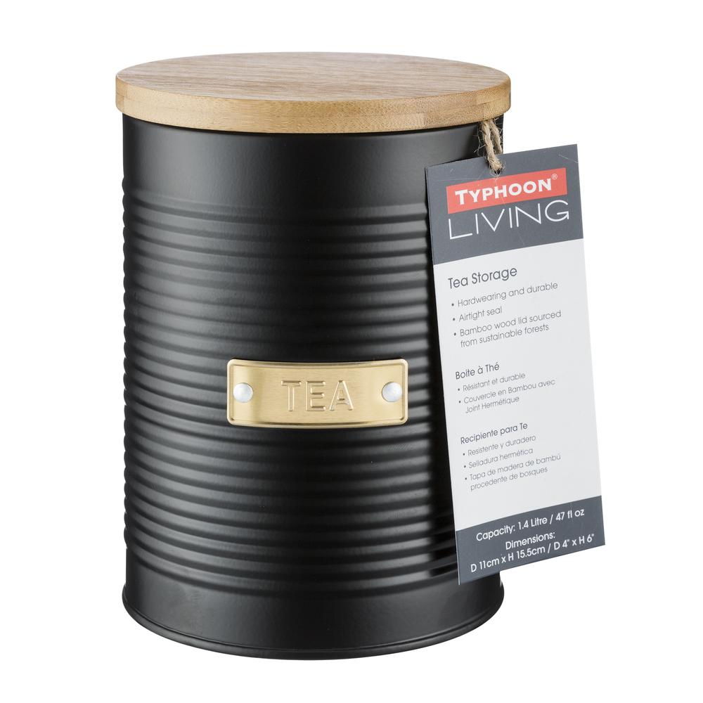 Typhoon Otto Tea Storage, 1.4L, Black
