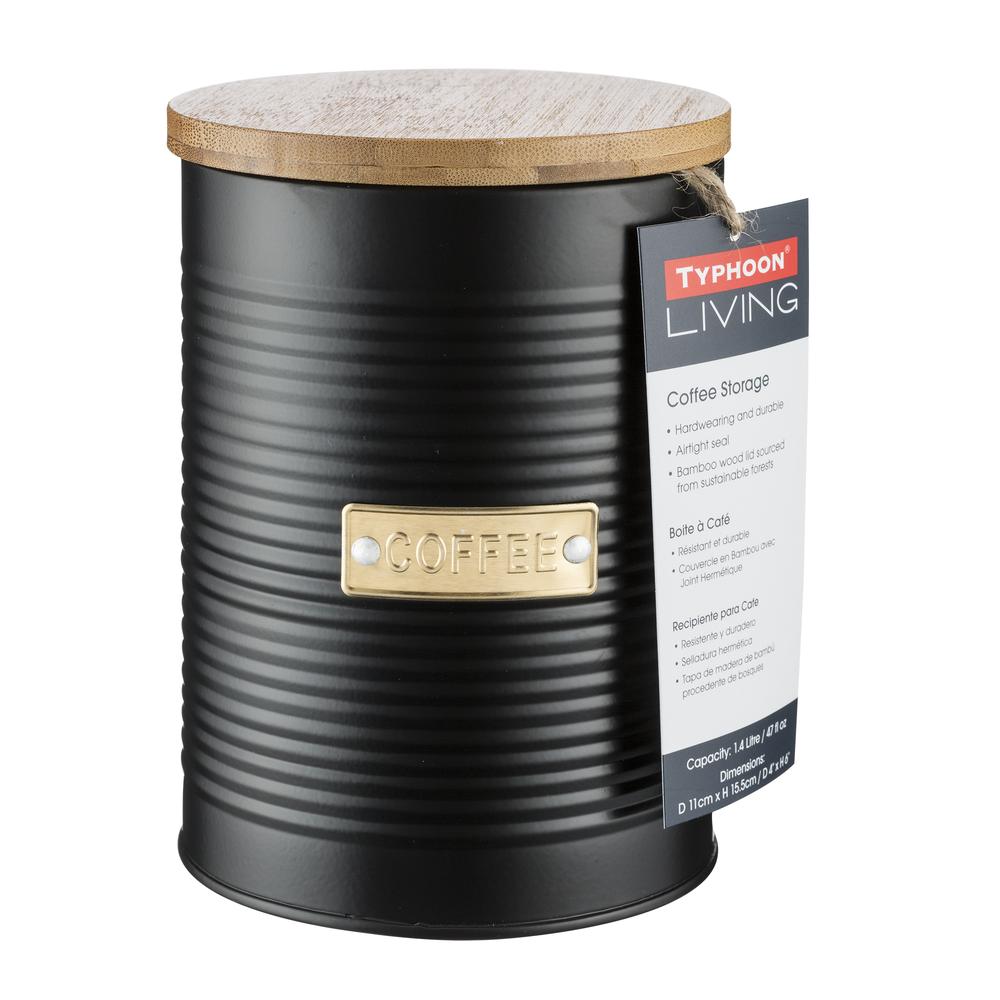 Typhoon Otto Coffee Storage, 1.4L, Black