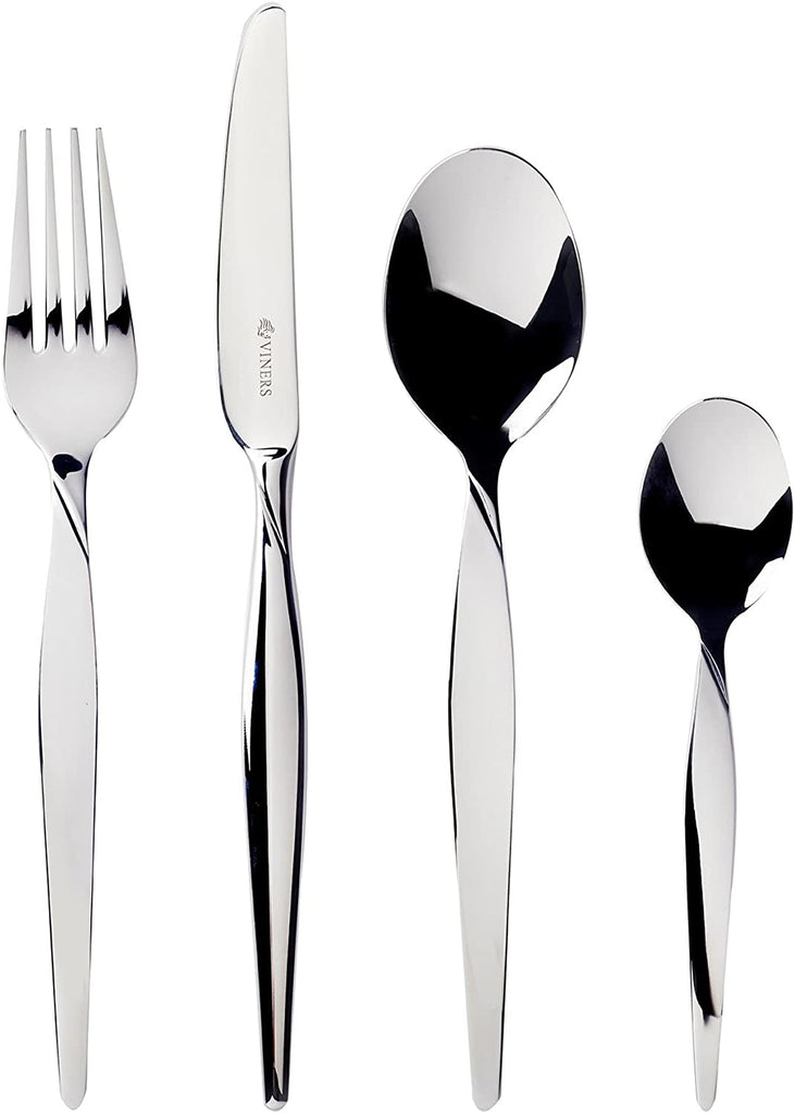 Image - Viners Twist Stainless Steel Cutlery Set, 16pcs, Silver