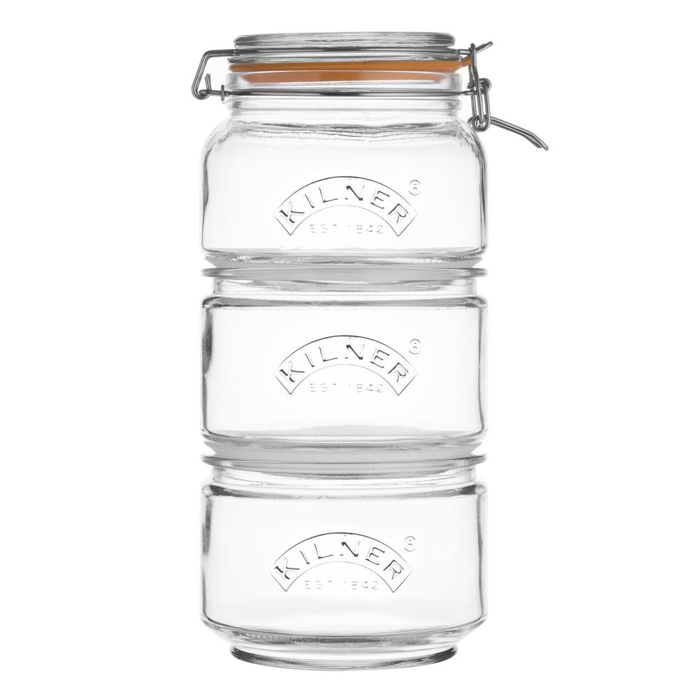 Image - Kilner Stackable Storage Jar Set