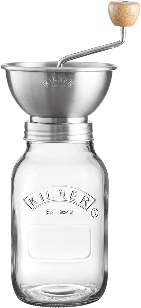 Image - Kilner Sauce Press Glass Jar Set, 1 Litre, Transparent