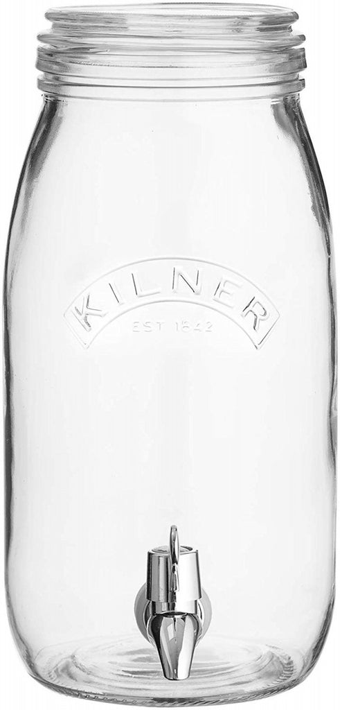 Image - Kilner Drinks Dispenser 3 Litre In Gift Box, Clear