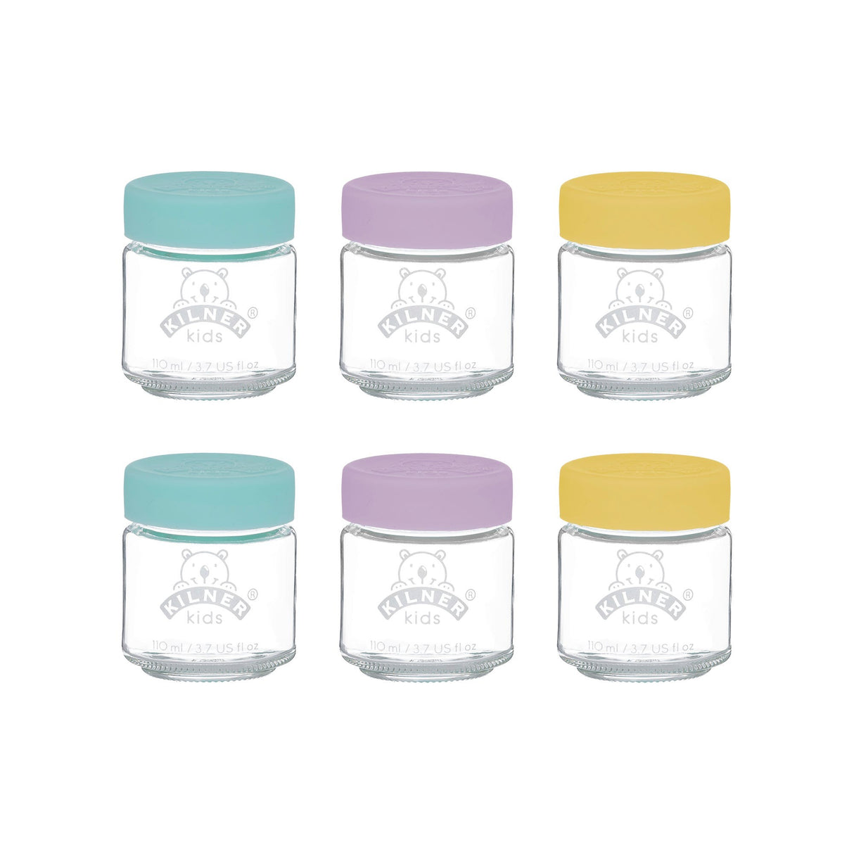 Image - Kilner Set Of 6 Kids Jars 110ml
