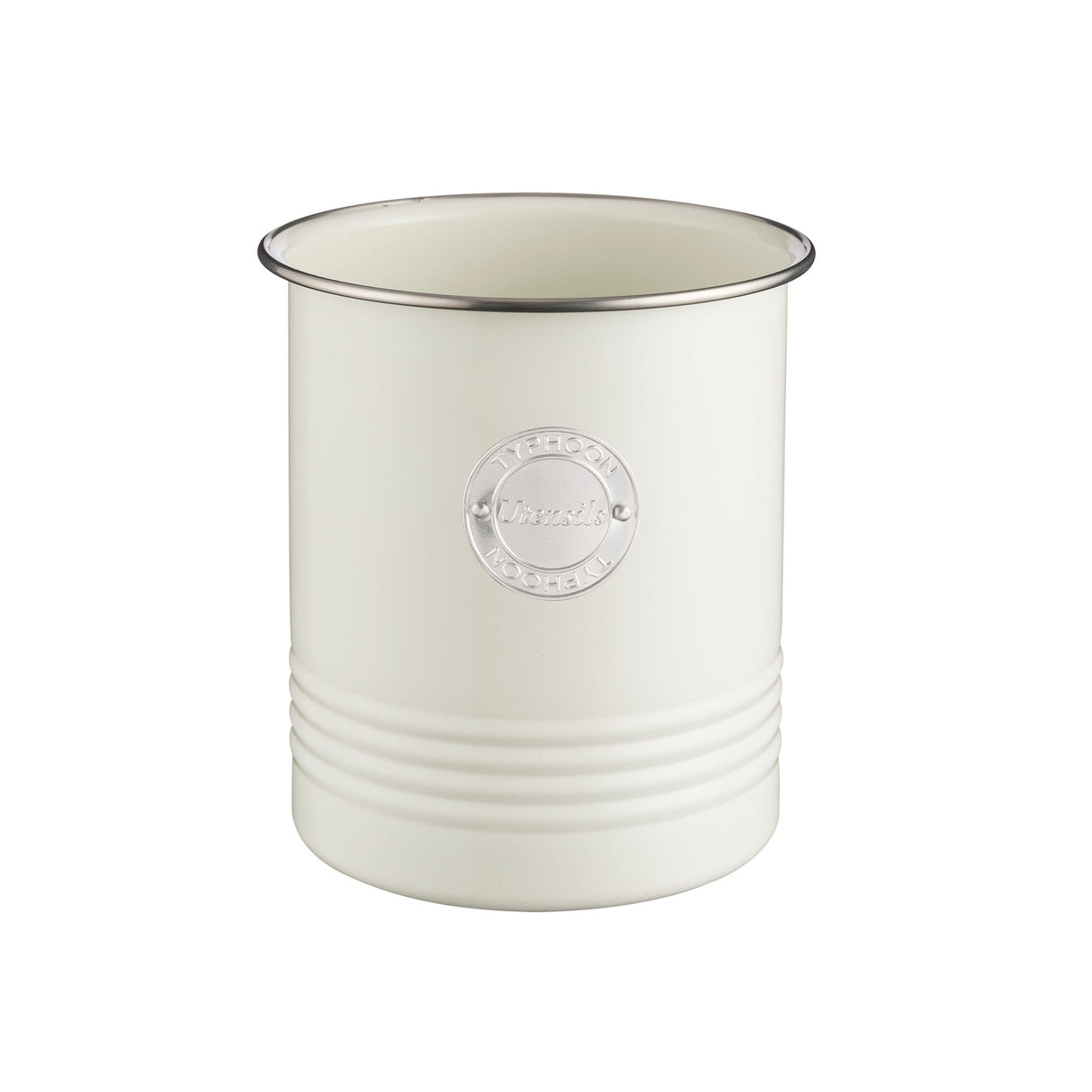 Typhoon Living Utensil Pot, Cream