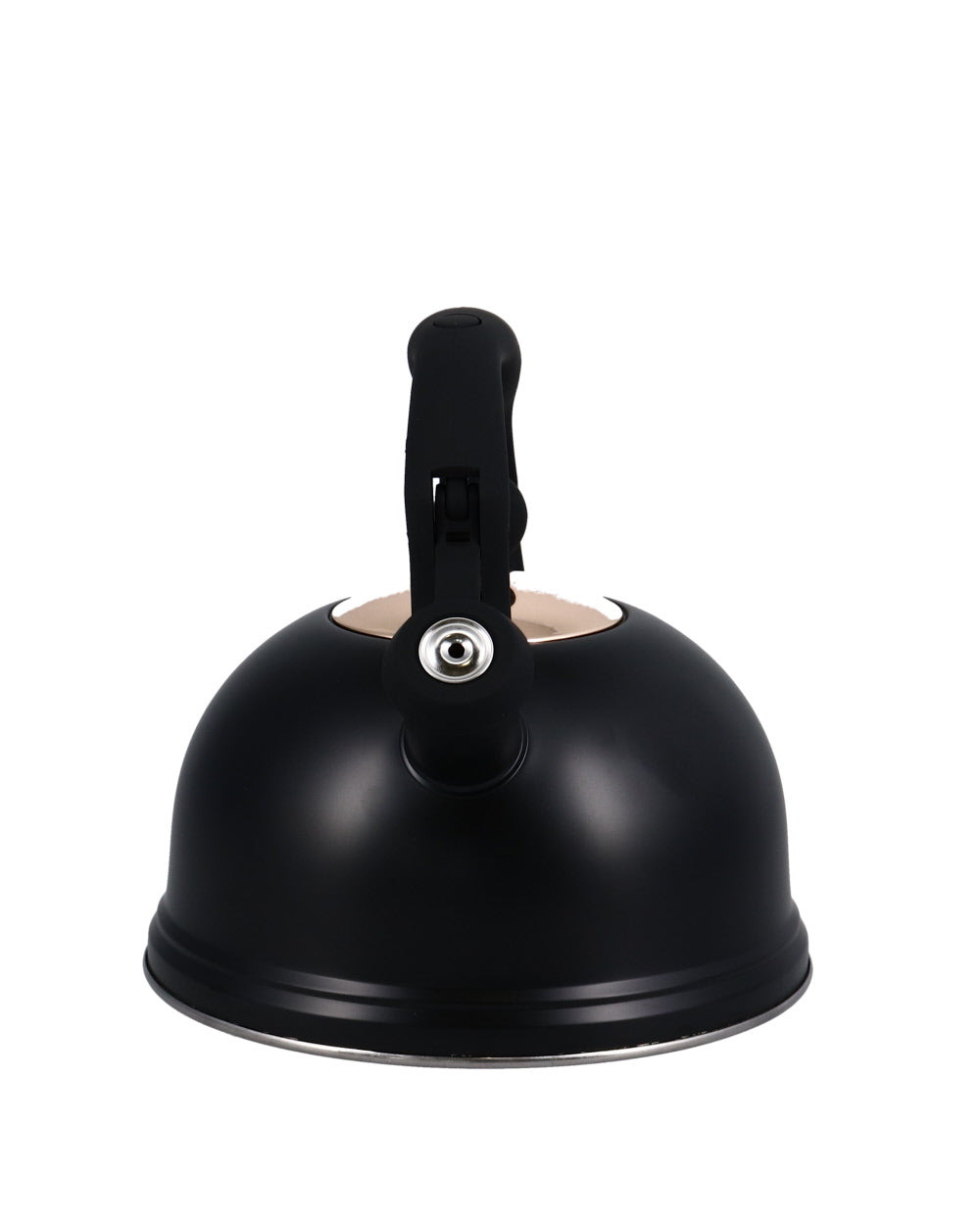 Typhoon Otto Whistling Kettle, 2L, Black