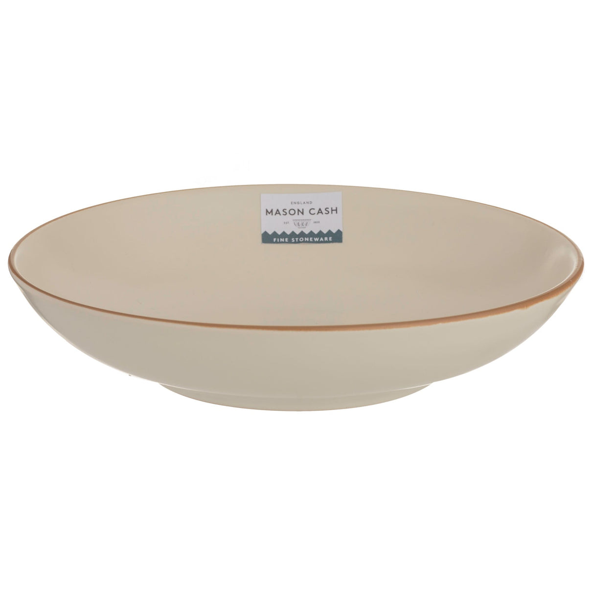 Mason Cash Classic Collection Pasta Bowl, 23cm, Cream