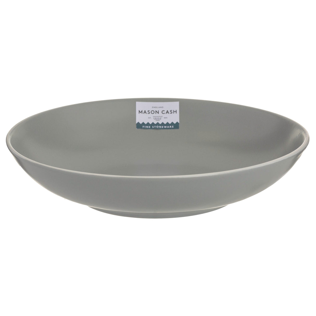 Mason Cash Classic Collection Pasta Bowl, 23cm, Grey
