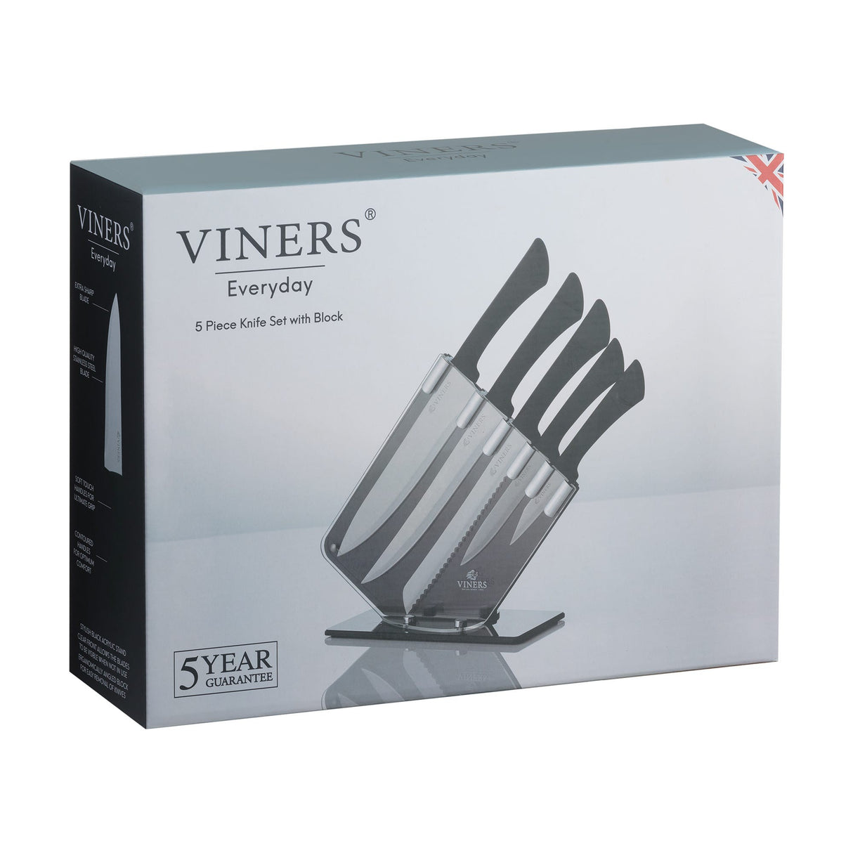 Image - Viners Everyday 5pc Knife Block Giftbox
