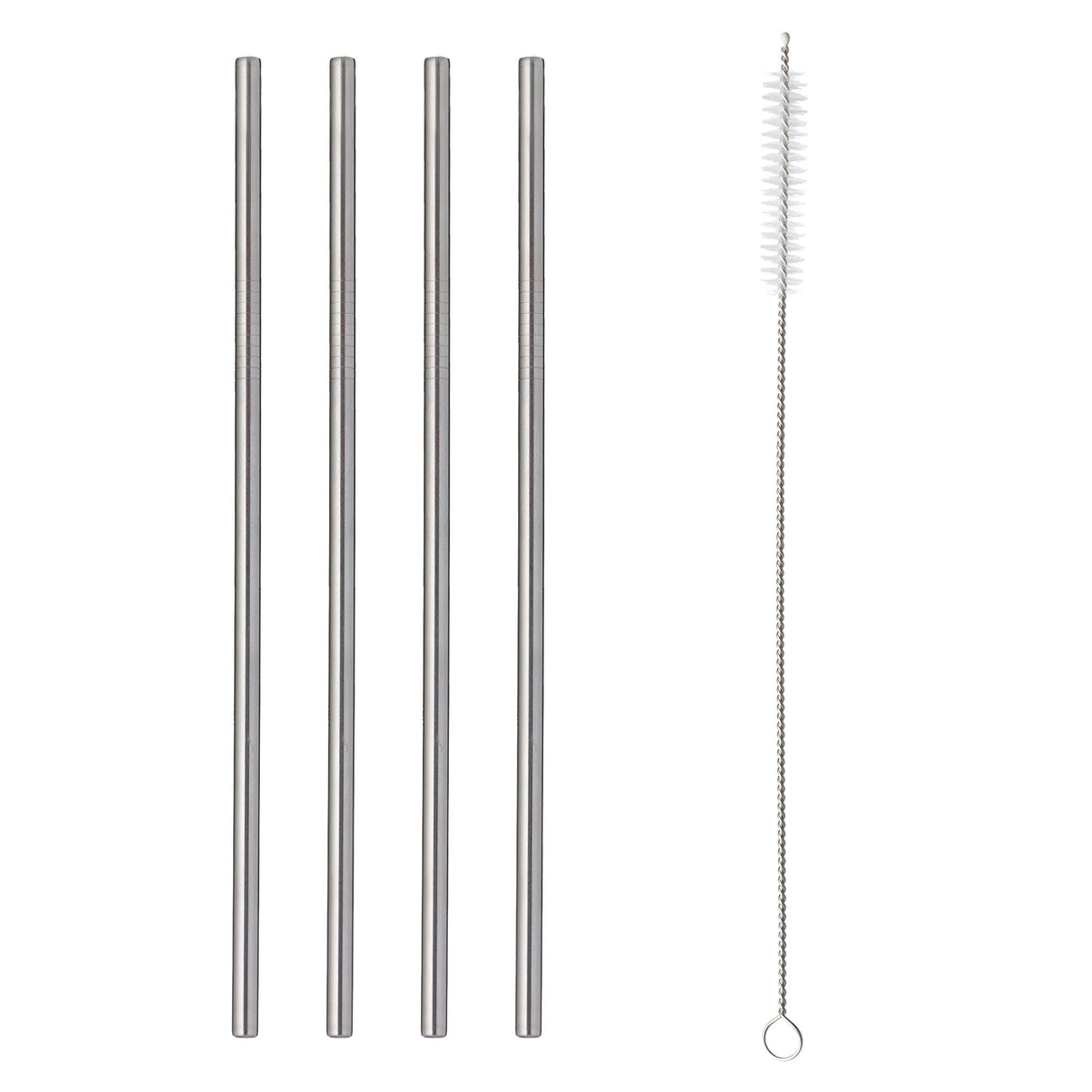 Image - Typhoon Pure Set Of 4 Steel Straws With Brush
