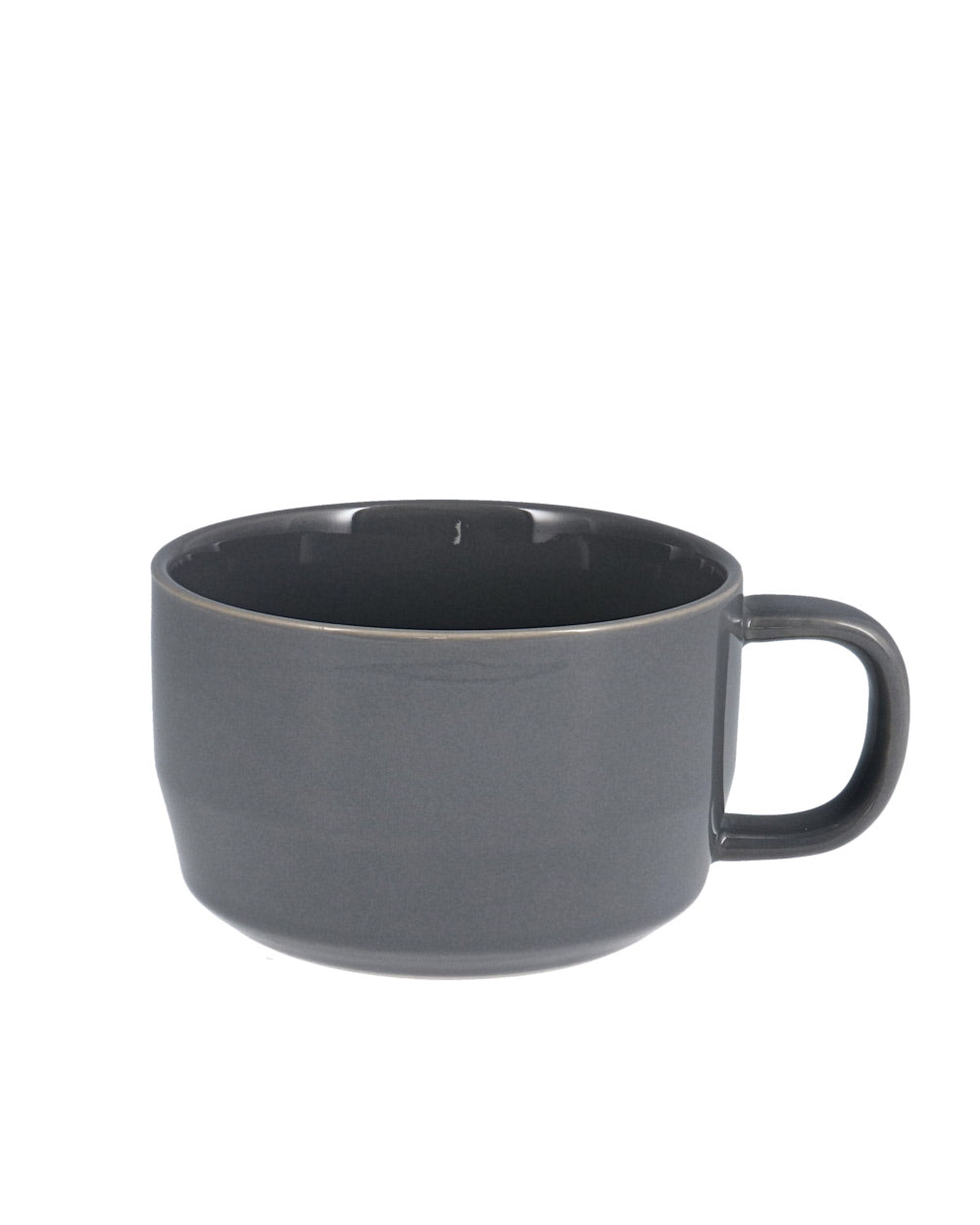 Image - Typhoon Cafe Concept Dark Grey 400ml Cappuccino Mug