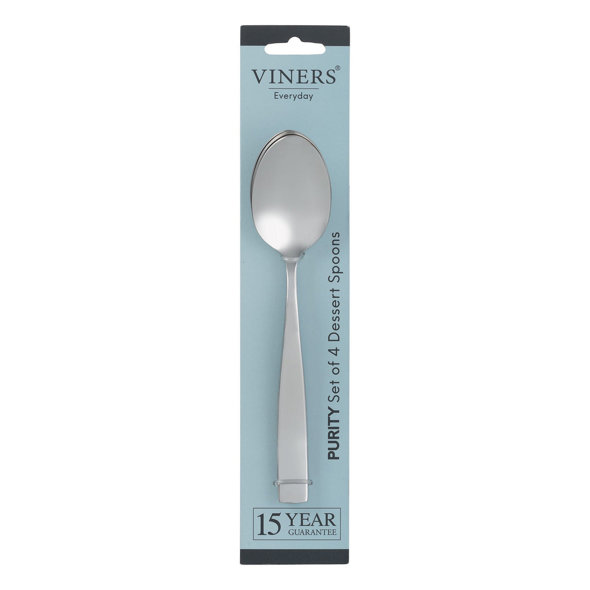 Image - Viners Everyday Purity 18/0 4 Pce Dessert Spoon Set