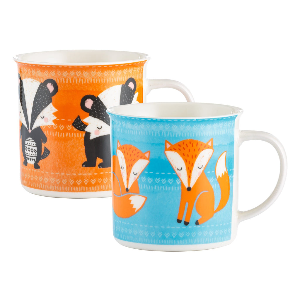 Image - Price & Kensington Woodland Animals Assorted Fine China Mugs