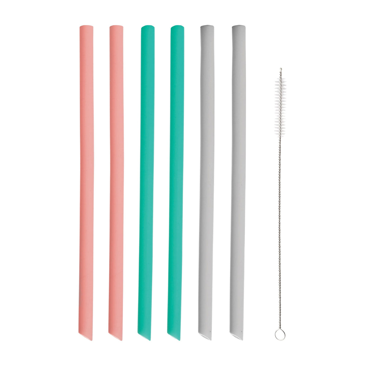 Image - Typhoon Set 6 Silicone Straight Straws