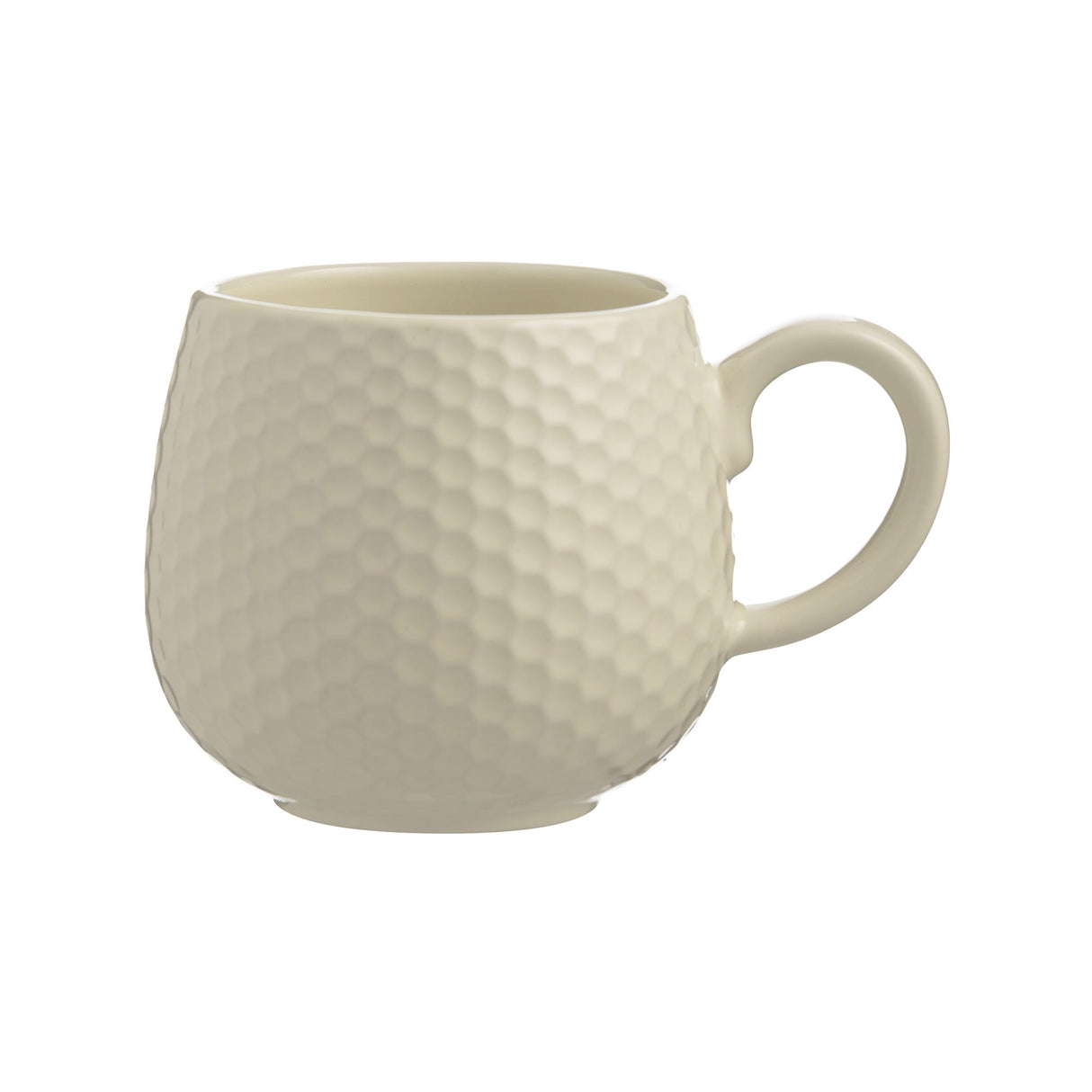 Mason Cash Embossed Honeycomb Mug, 350ml, Cream