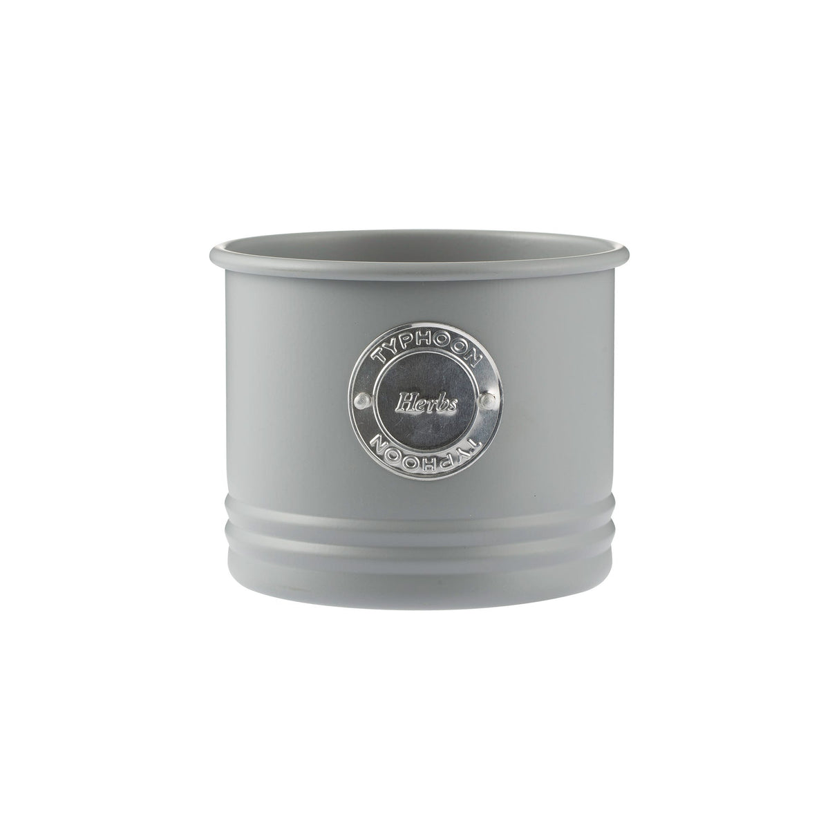 Typhoon Living Herb Planter, 1.7L, Grey