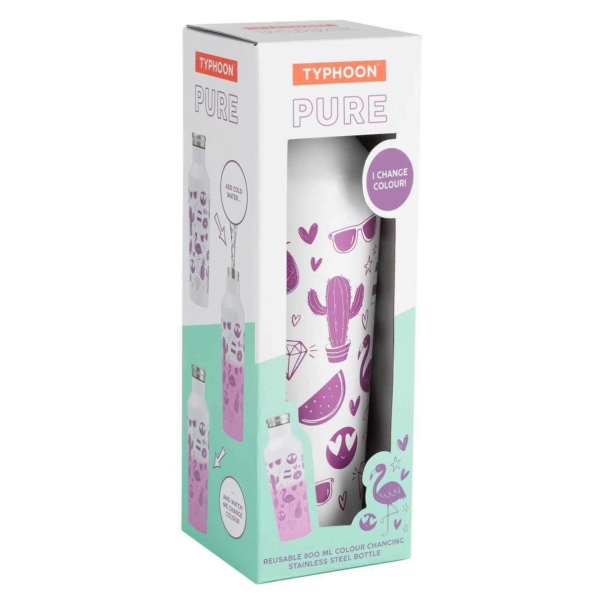 Typhoon Pure Colour Change Emoji Bottle, 800ml