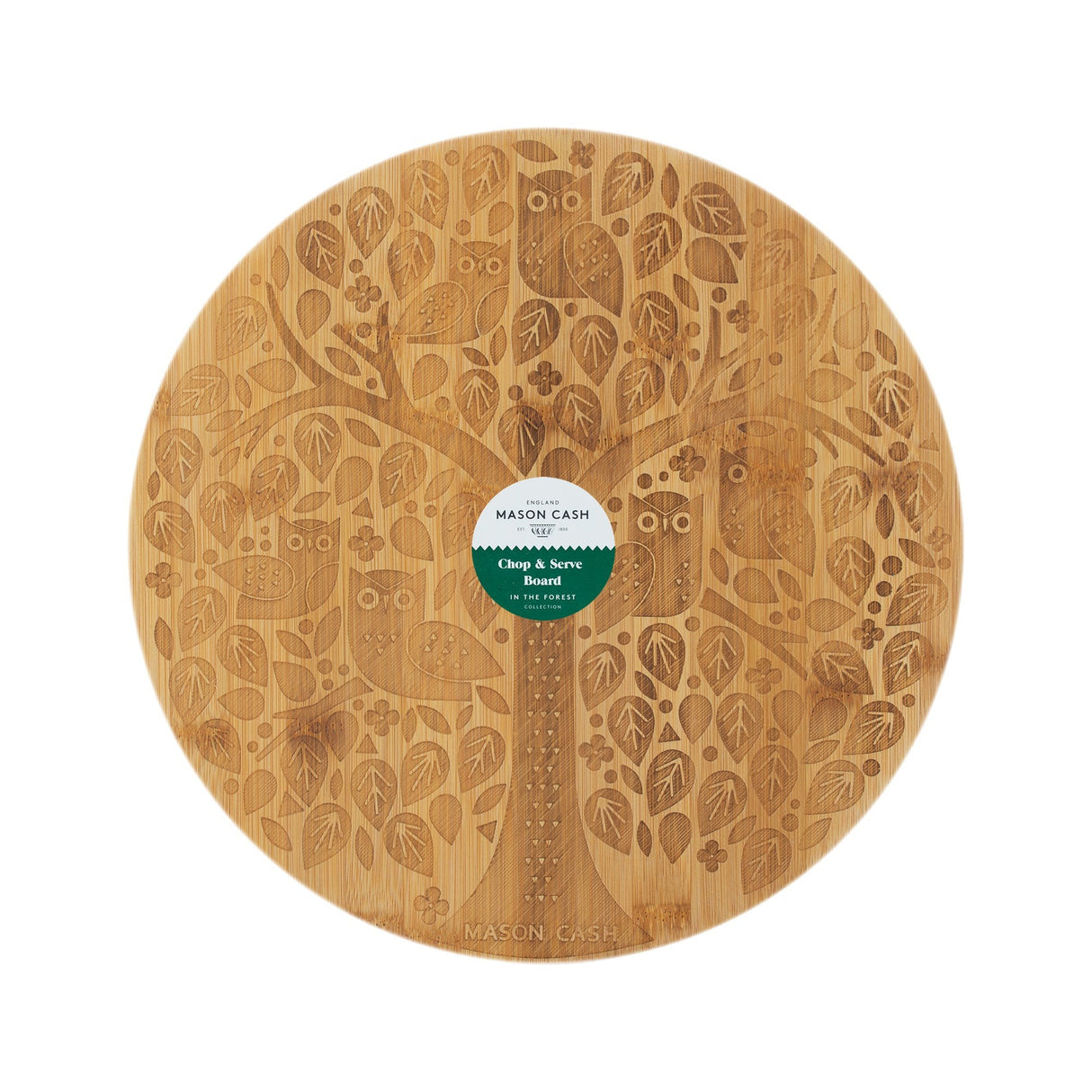 Mason Cash In The Forest Round Serving Board