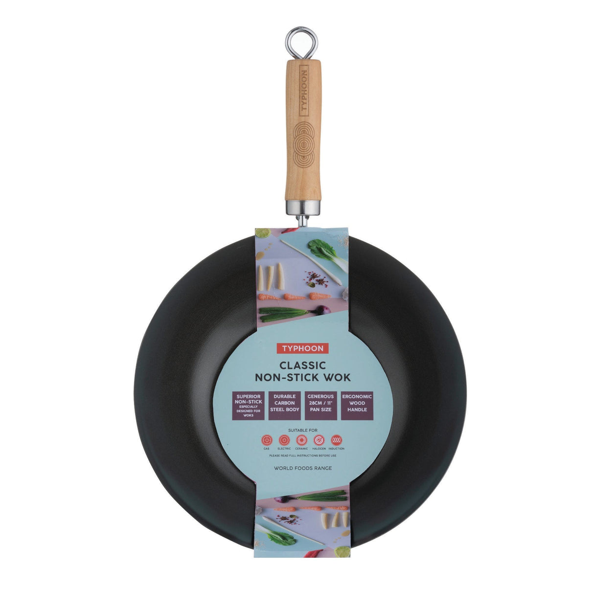Image - Typhoon World Foods 28cm/11" Wok
