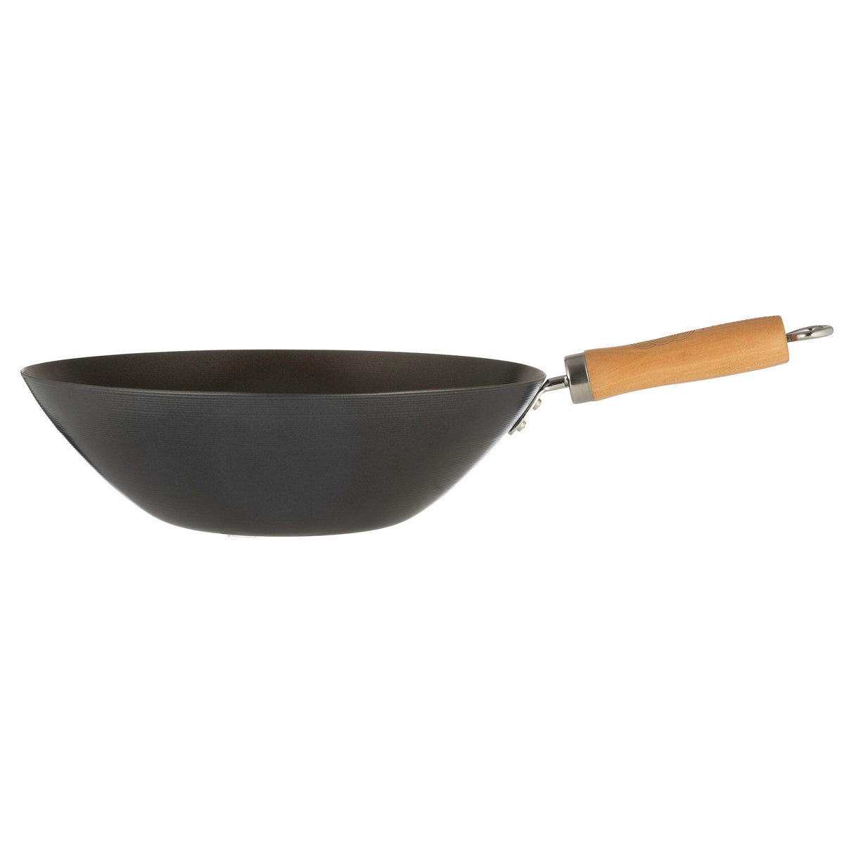 Typhoon World Foods Wok, 31cm/12.2in, Black