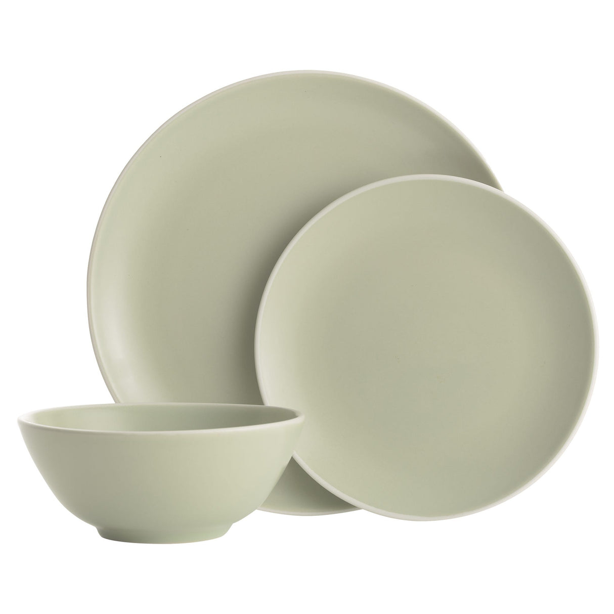 Mason Cash Classic Collection Dinner Set, Set of 12, Green