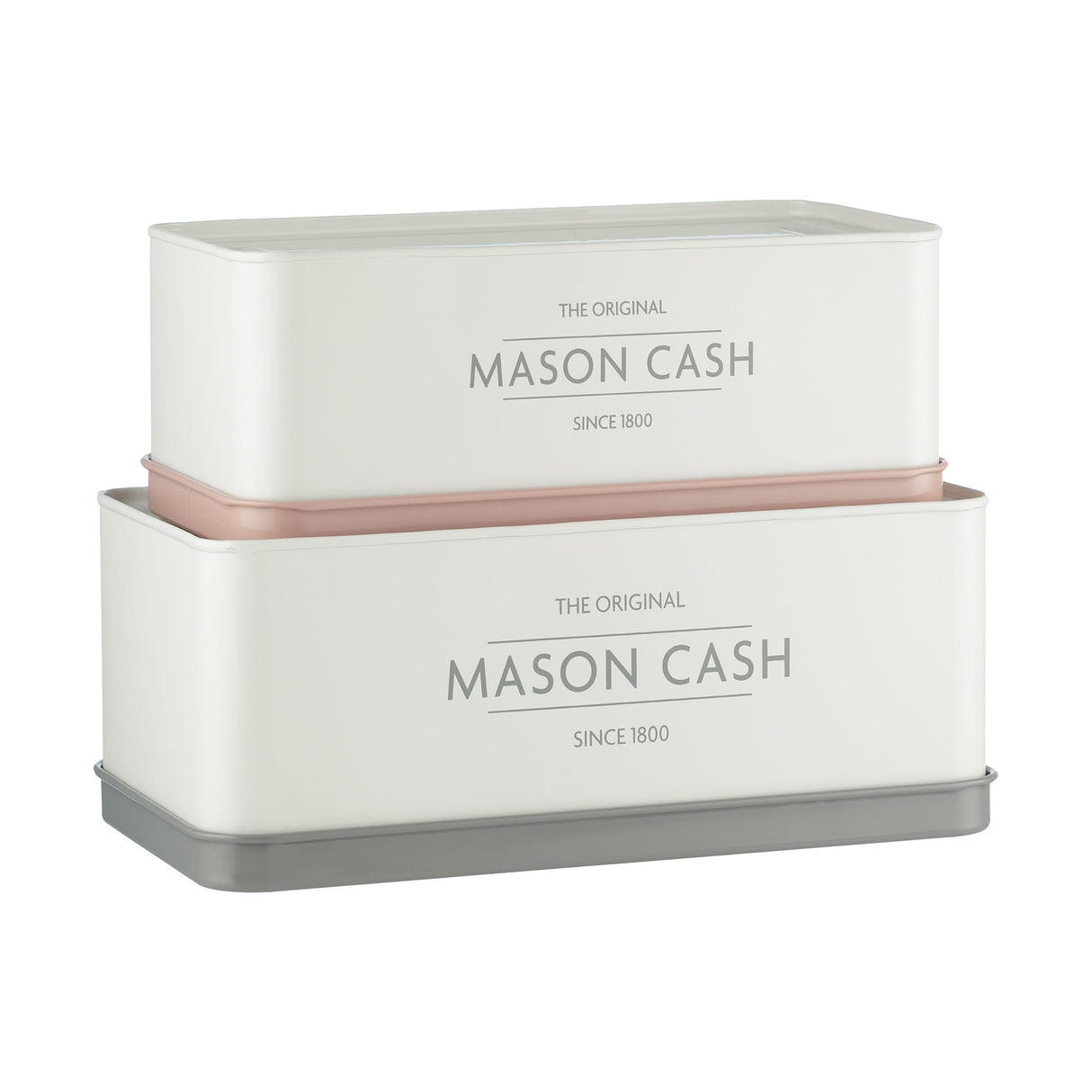 Mason Cash Innovative Kitchen Rectangular Tins, Set Of 2