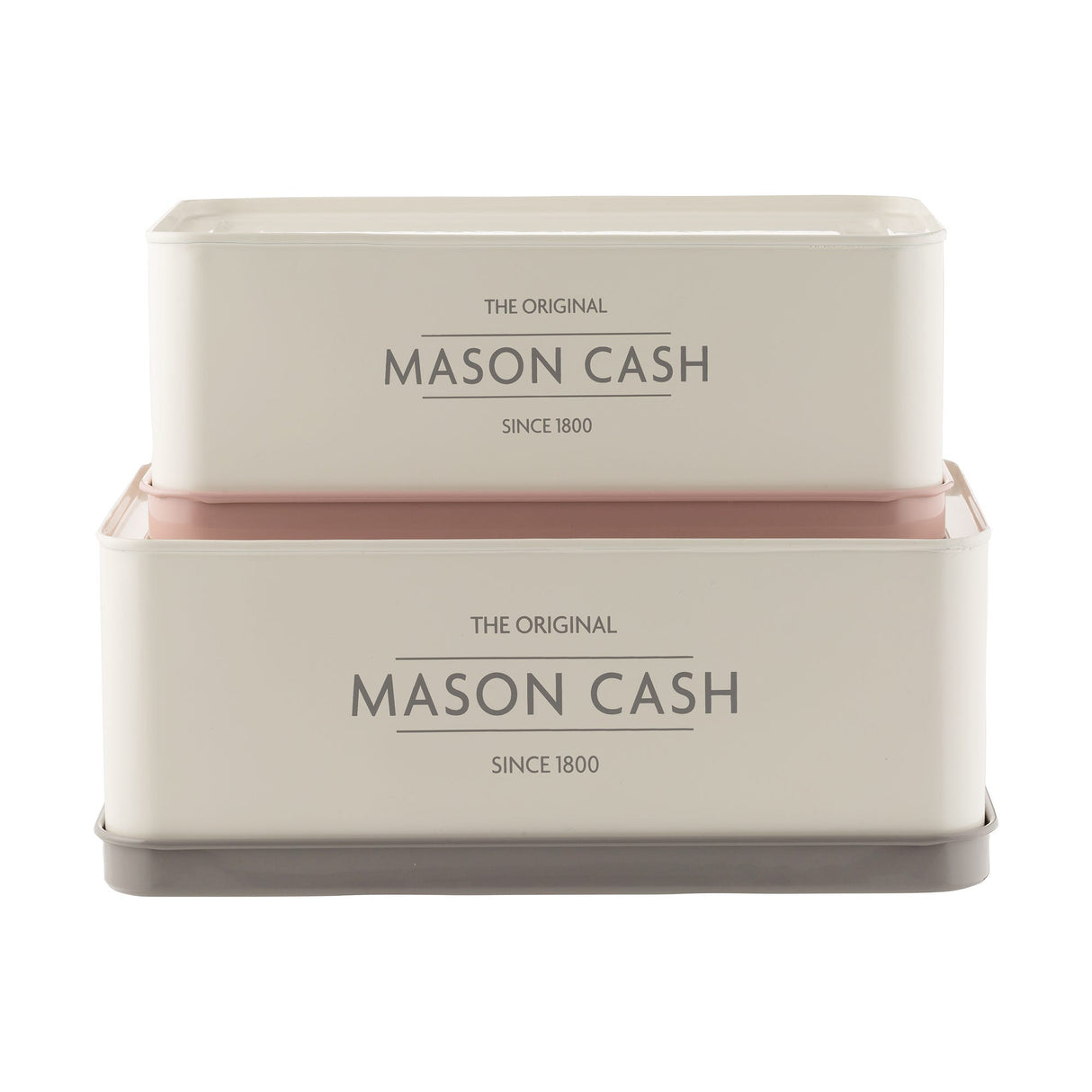 Mason Cash Innovative Kitchen Rectangular Tins, Set Of 2