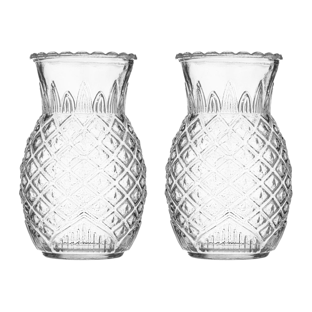 Ravenhead Entertain Pineapple C/Tail Gls, 67.5cl, Set of 2