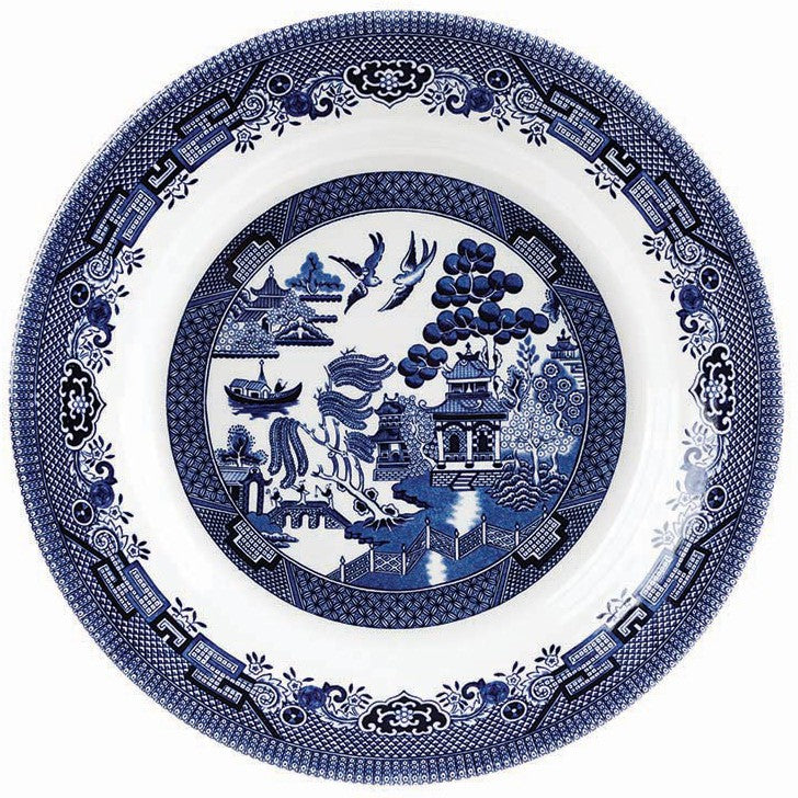 Image - Churchill 20cm Blue Willow Coupe Bowl