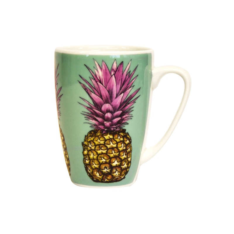 Image - Churchill Couture Fruits Tropical Pineapples Rowan Mug
