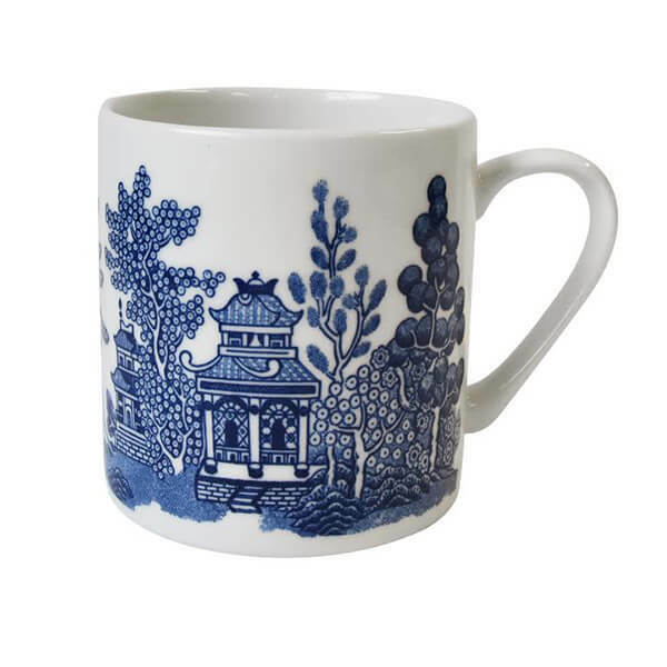 Image - Churchill Blue Willow Venus China Mug, 340ml