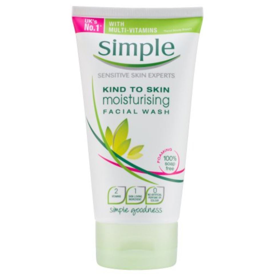 Image - Simple Kind to Skin Refreshing Facial Wash Gel, 150ml