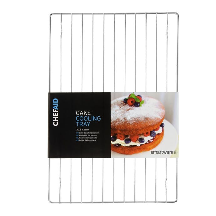 Image - Chef Aid Oblong Cake Rack Banded, 30.5 x 23cm