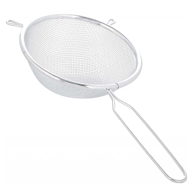 Image - Chef Aid Metal Strainer, 12cm Diameter, Silver