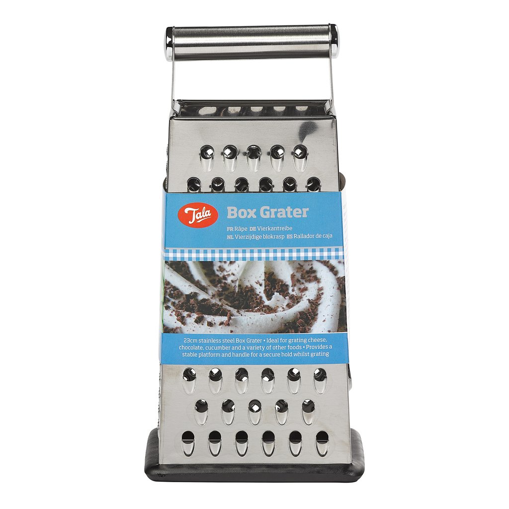 Image - Tala Stainless Steel Box Grater, 23cm, Silver