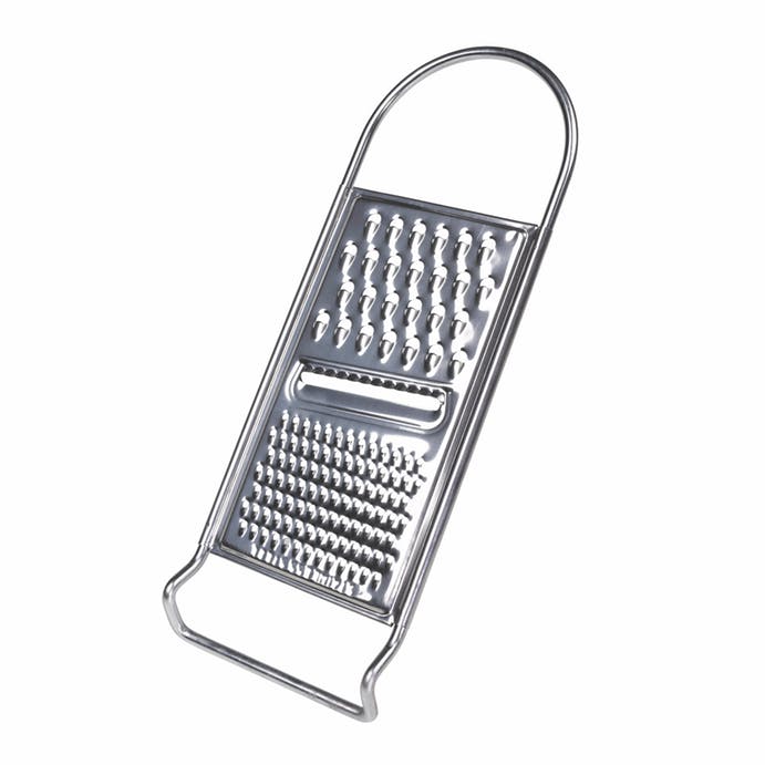 Image - Chef Aid 3 Way Flat Grater, Silver
