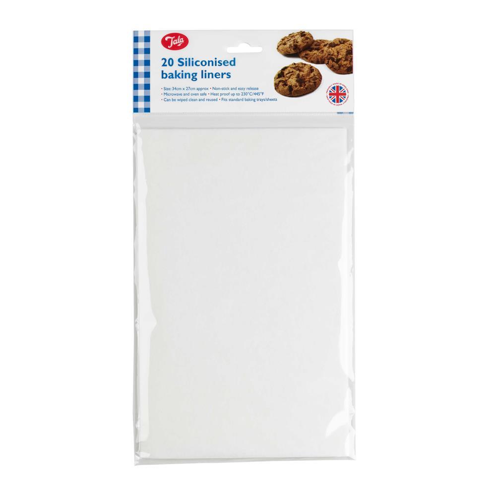 Image - Tala 20 Siliconised Baking Liners