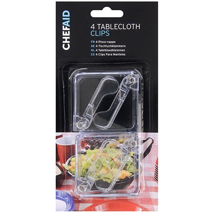 Image - Chef Aid 4 Tablecloth Clips