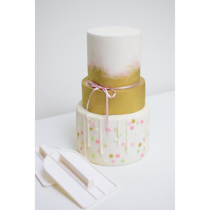 Image - Tala Flat Edge Cake Smoother, White