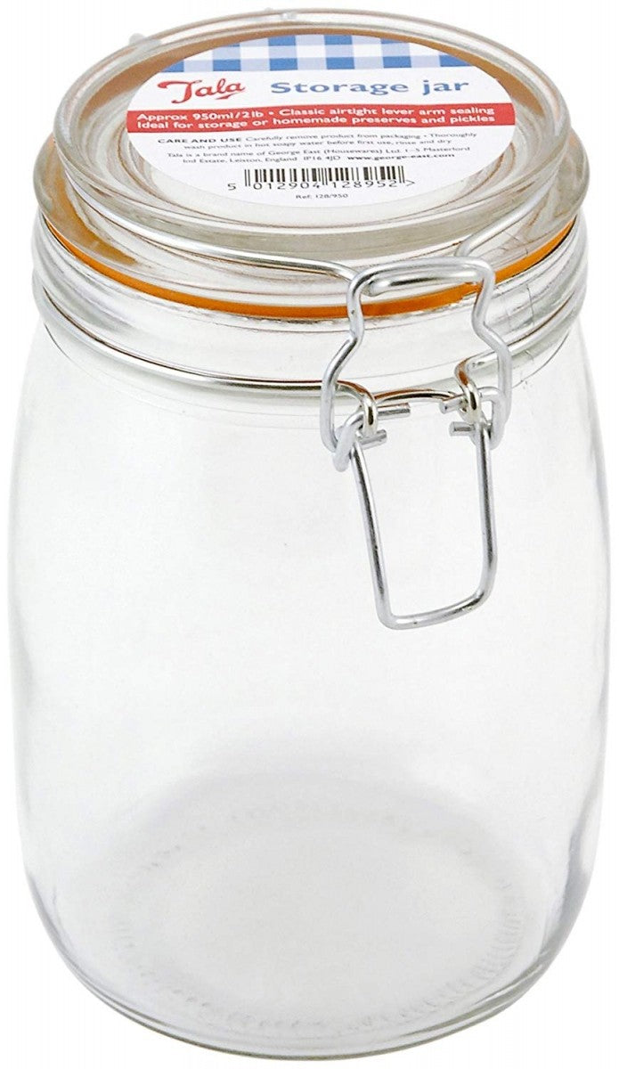 Image - Tala Classic Airtight Lever Arm Storage Jar, 950ml