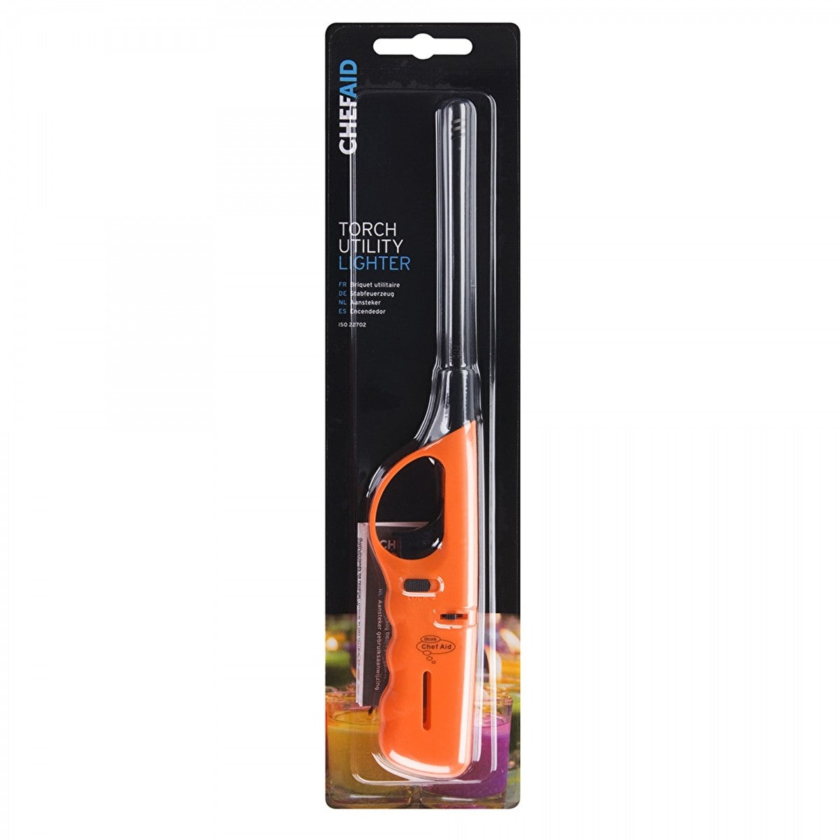Image - Chef Aid Torch Utility Lighter, Orange Handle