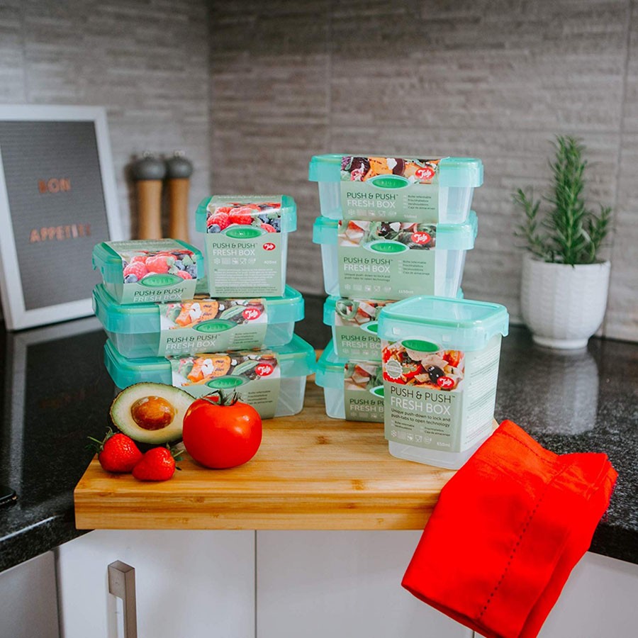 Image - Tala Push & Push Fresh Box Container 550ml Square